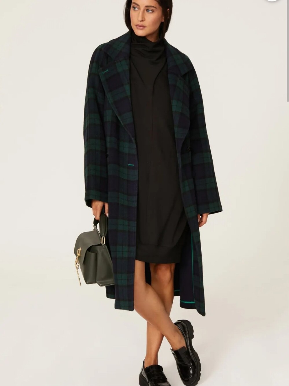 FIFTEEN TWENTY FAUX WRAP TURTLENECK DRESS SIZE XL MSRP $188